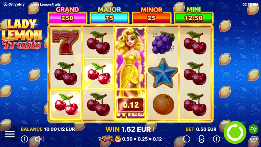 Lady Lemon Fruits - Base Game